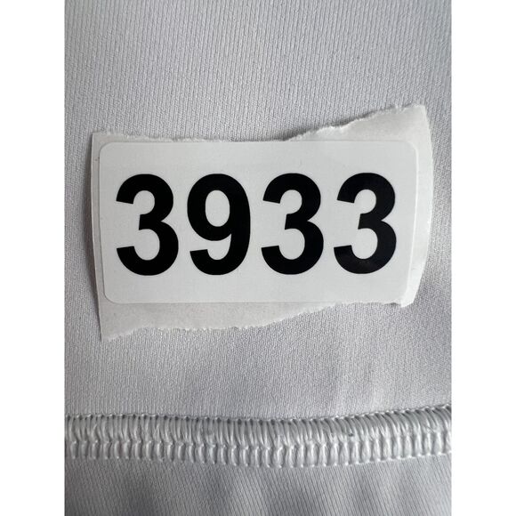 Lululemon Women's Ready Set Go Crop Leggings White Size 4 - Picture 12 of 12